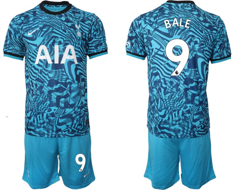 Men 2022-2023 Club Tottenham Hotspur away blue #9 Soccer Jersey